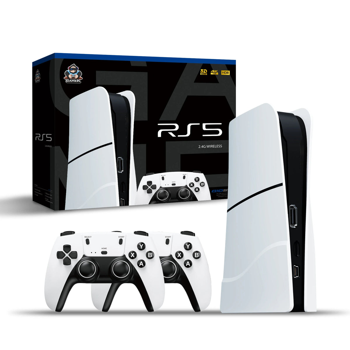 RS5 Retro Game Console – 20,000+ Games, 64GB, 4K HDMI