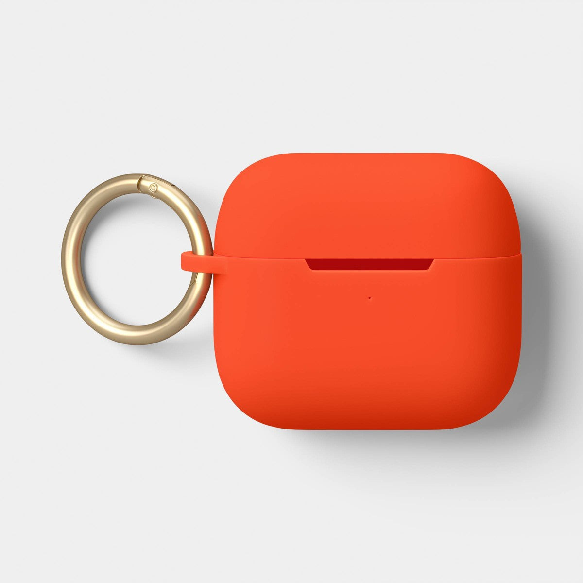 AirPods (4th Generation) Silicone Case with Clip - heyday™ Poppy Orange