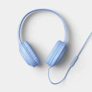 Wired On-Ear Headphones With Microphone - heyday™ Peri Blue