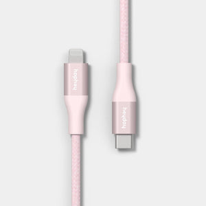 4ft USB-C to Lightning Braided Cable - heyday™ Cosmetic Pink