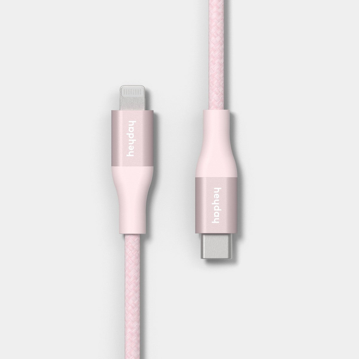 4ft USB-C to Lightning Braided Cable - heyday™ Cosmetic Pink