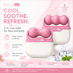 Beauty MD 2-in-1 Soothing Ice Roller for Face and Body