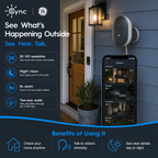 GE Cync Outdoor Wired Smart Camera