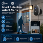 GE Cync Outdoor Wired Smart Camera