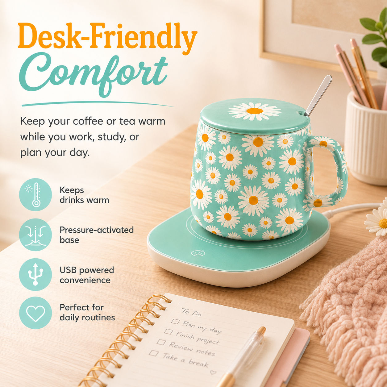 Sarina Mug Warmer Set Secondary image