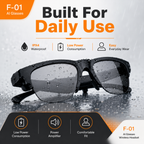 AI Glasses Wireless Headset F-01