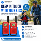 Motorola Solutions Talkabout T110, Privacy Easy Pairing, 16 Mile, 2 Pack