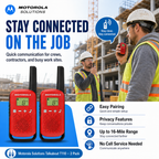 Motorola Solutions Talkabout T110, Privacy Easy Pairing, 16 Mile, 2 Pack