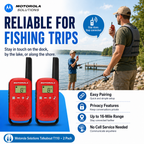 Motorola Solutions Talkabout T110, Privacy Easy Pairing, 16 Mile, 2 Pack