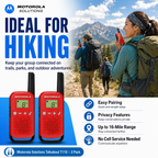 Motorola Solutions Talkabout T110, Privacy Easy Pairing, 16 Mile, 2 Pack