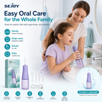Sejoy Portable Oral Irrigator FC5091 – Rechargeable Water Flosser for Cleaner Teeth &amp; Healthier Gums