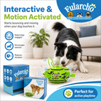 Fularcho Jumping Soccer Ball Interactive Rechargeable Dog Toy with Bouncing Motion & Type-C Charging