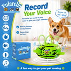 Fularcho Jumping Soccer Ball Interactive Rechargeable Dog Toy with Bouncing Motion & Type-C Charging