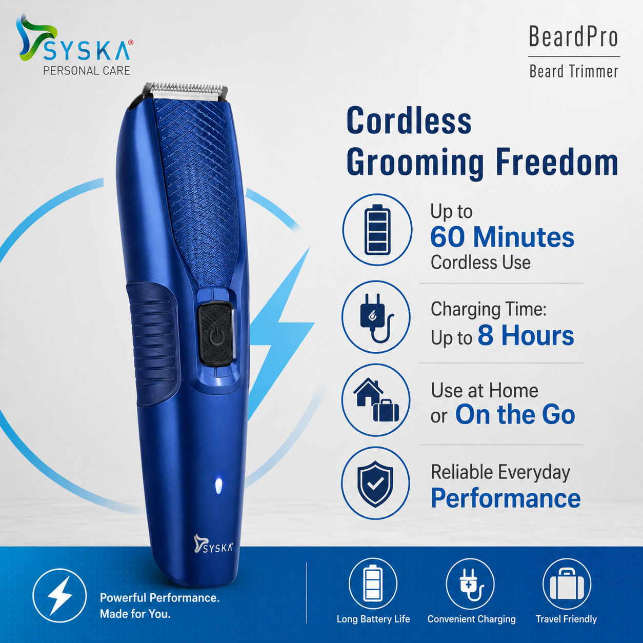 SYSKA HT350U BeardPro Beard Trimmer Secondary image