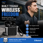 iHip Built Tough Sound Pods – Wireless Bluetooth Earbuds