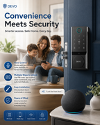 DEVO WiFi Smart Lock – Intelligent Security Lock (Model G3)