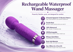 Gemini Wireless Rechargeable Wand Personal Massager