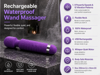 Gemini Wireless Rechargeable Wand Personal Massager