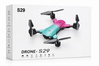 S29 Foldable Drone – Compact HD Camera Drone with One-Key Takeoff, Altitude Hold, Headless Mode &amp; 3D Flip