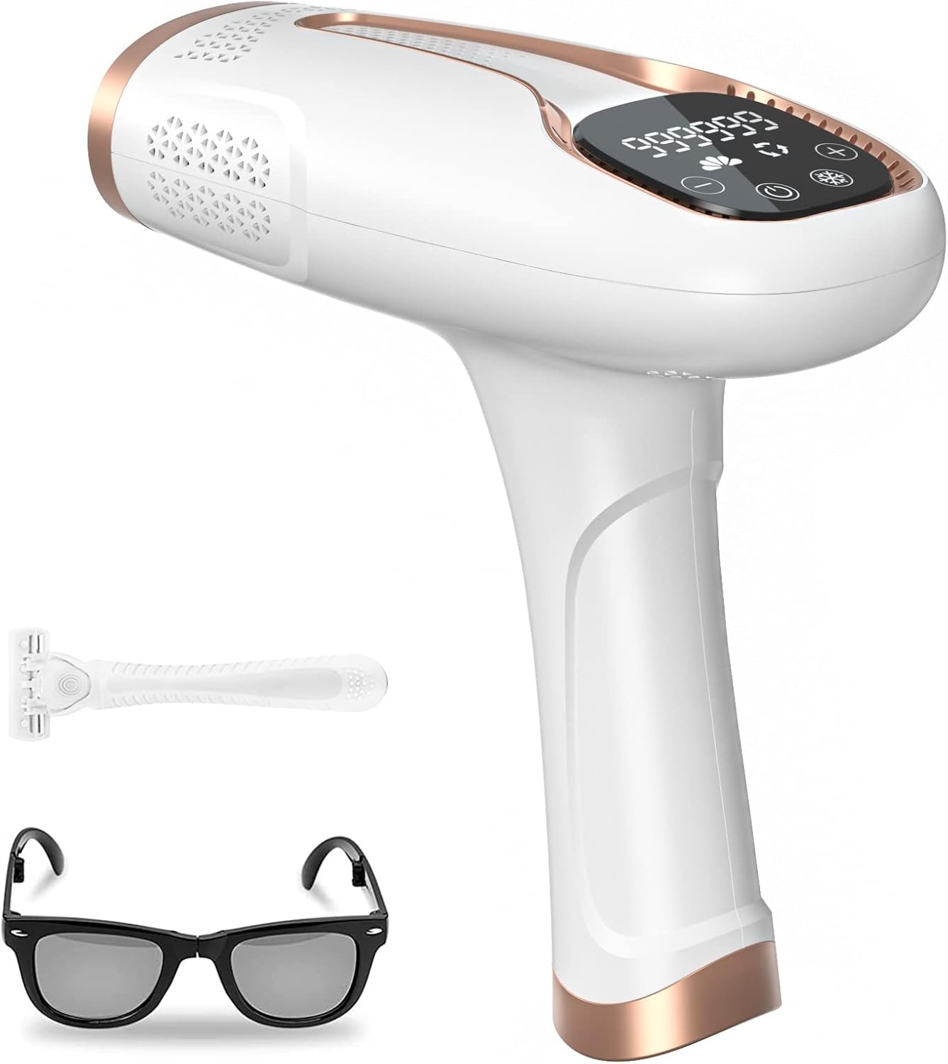 IPL Laser Hair Removal Device – Painless At-Home Hair Remover for Women & Men