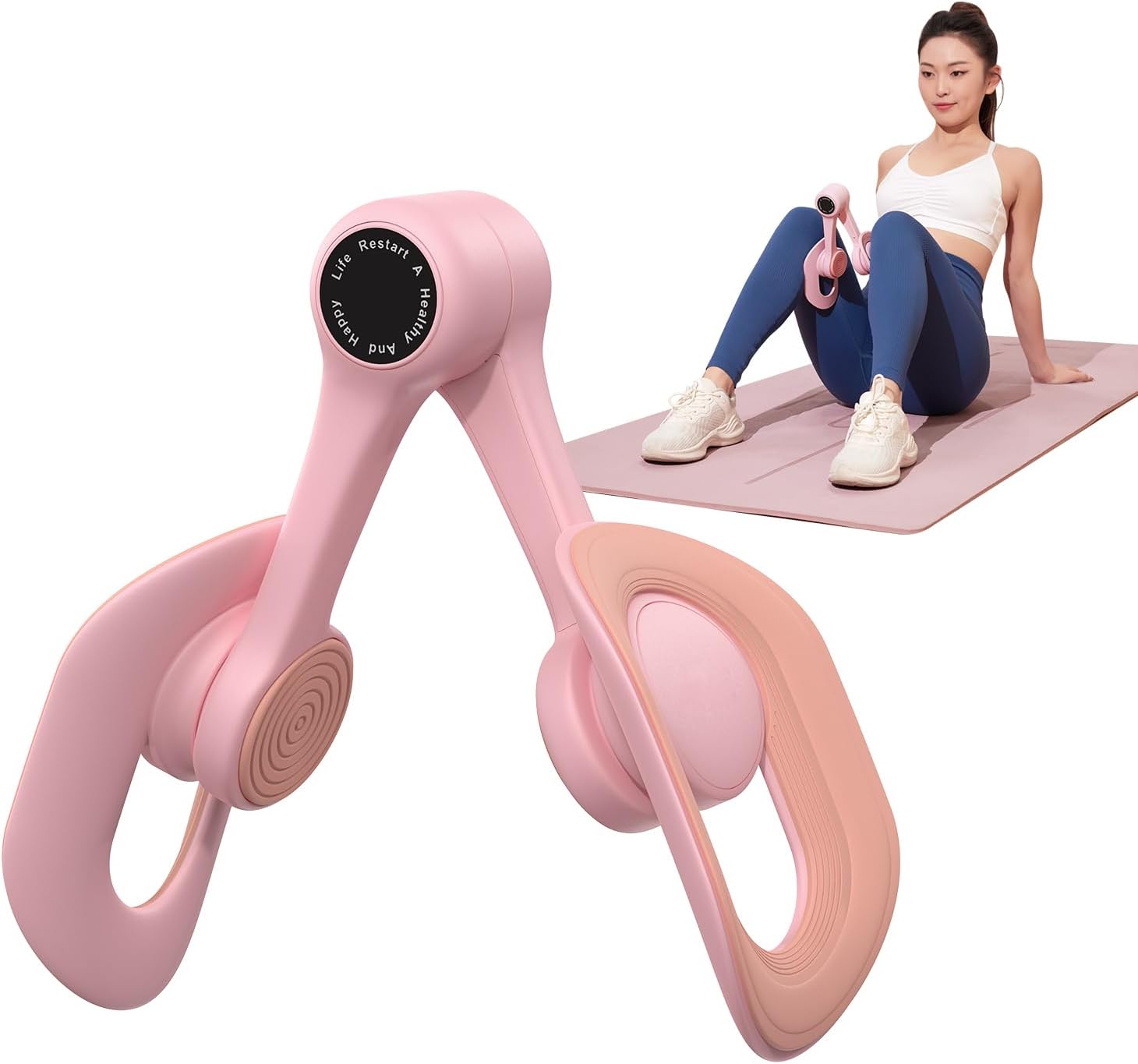 Thigh & Pelvic Floor Muscle Trainer – Inner Thigh Workout Equipment for Home Gym