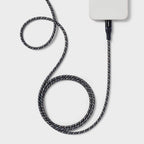 4' Lightning to USB-C Braided Cable - heyday™ Black