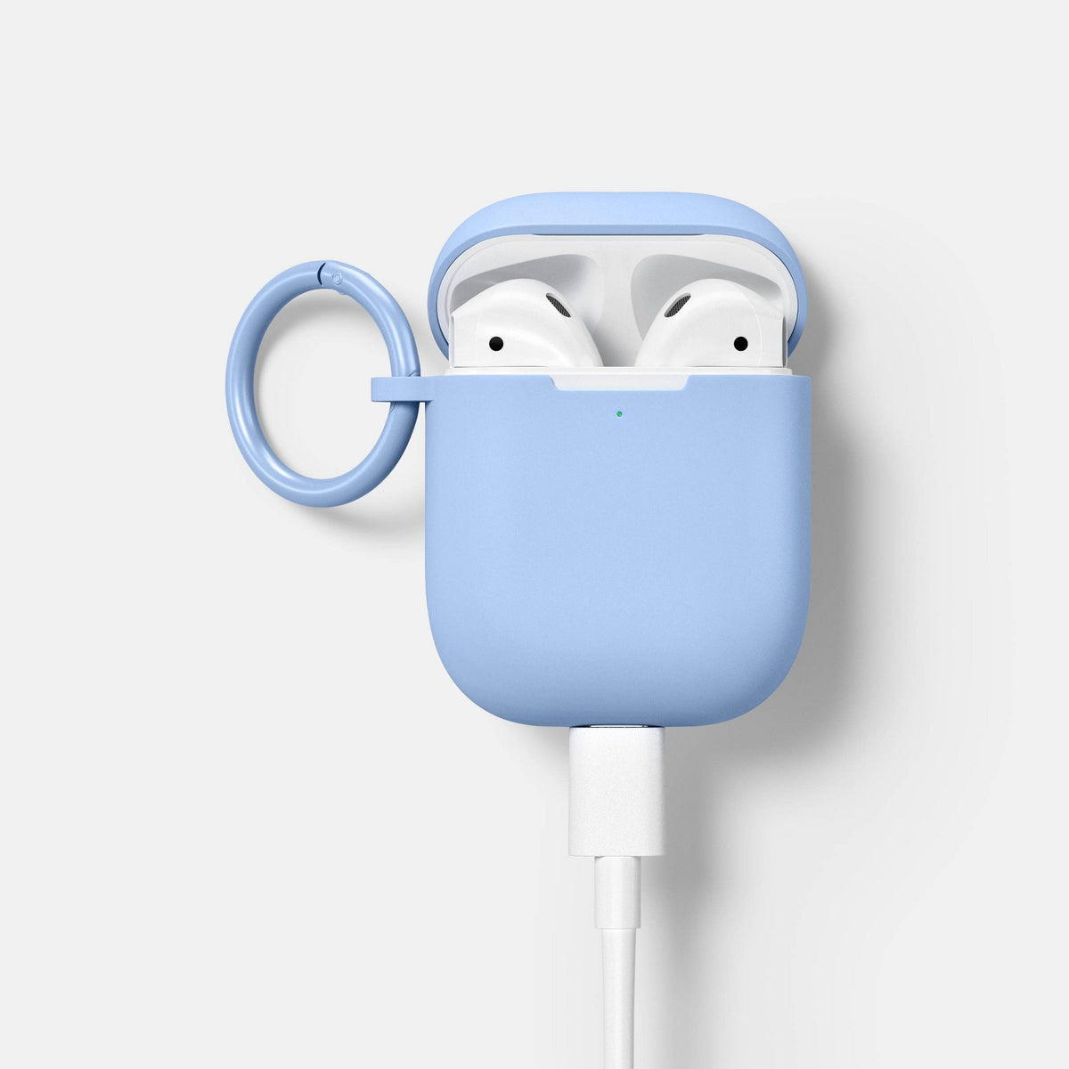 AirPods (1/2 Generation) Silicone Case with Clip - heyday™ Periwinkle Blue