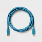 6' USB-C to USB-C Fast Charging Silicone Cable - heyday™ Bluebird