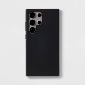 Samsung Galaxy S24 Ultra Silicone Phone Case - heyday™ Black