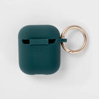 AirPods (1/2 Generation) Recycled Silicone Case with Clip - heyday™ Rain Teal